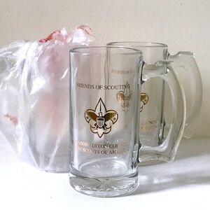 Boy Scout Beer Mugs set of 3